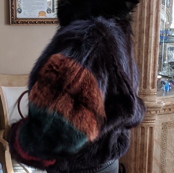 Raccoon fur